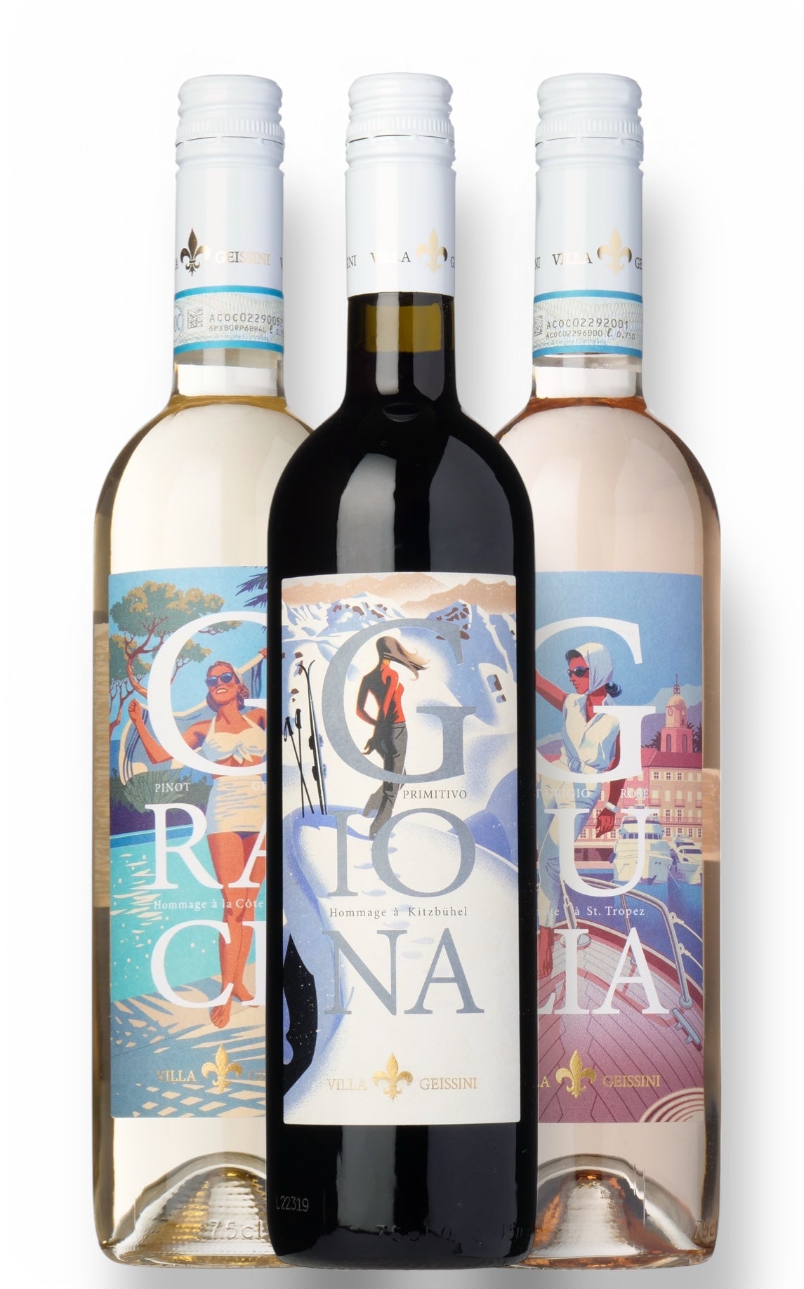 1 x 3er Probier-Paket | alle 3 Sorten Villa Geissini