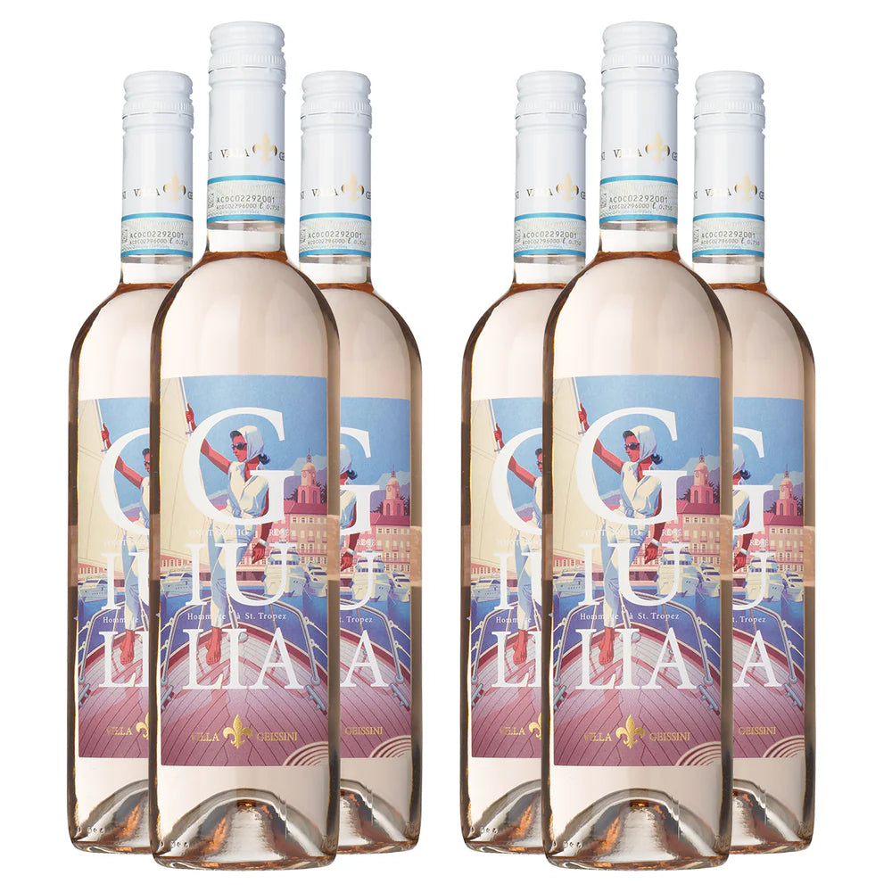 6 x GIULIA  - VILLA GEISSINI - Roséwein